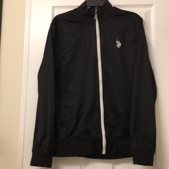 Used US Polo Assn Men’s Microsherpa ZIP Sweater - Picture 3 of 8